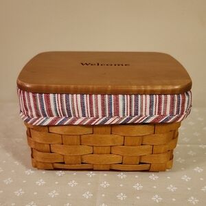 Longaberger Address Basket